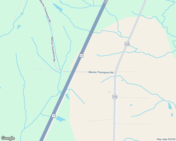 map of restaurants, bars, coffee shops, grocery stores, and more near 1280 Marion Thompson Road in Troy