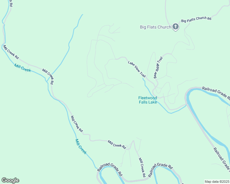 map of restaurants, bars, coffee shops, grocery stores, and more near 315 Turkey Knob Trail in Fleetwood