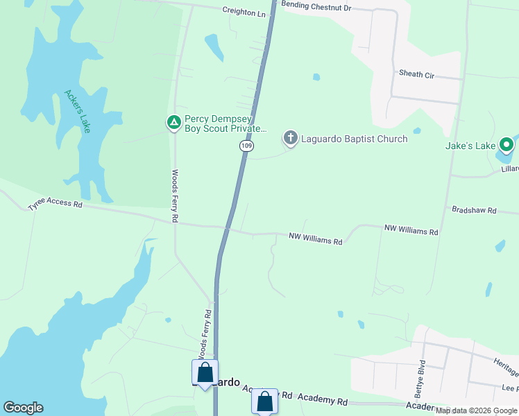 map of restaurants, bars, coffee shops, grocery stores, and more near 118 Cages Ferry Road in Lebanon