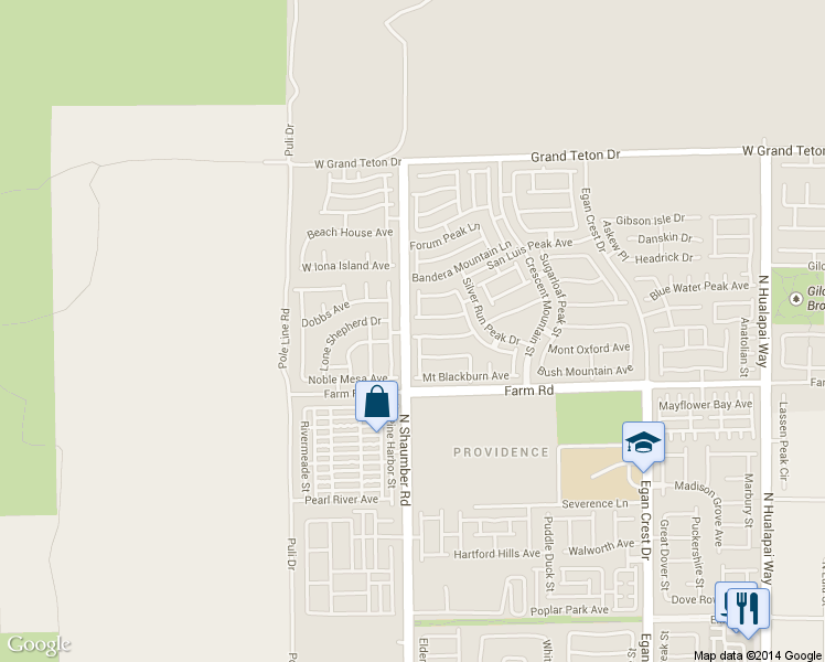 map of restaurants, bars, coffee shops, grocery stores, and more near 10668 Mount Jefferson Avenue in Las Vegas