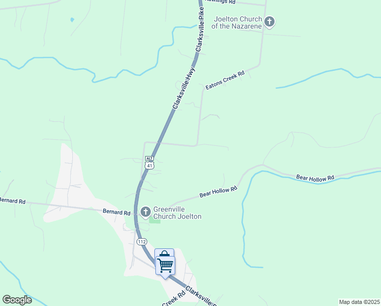 map of restaurants, bars, coffee shops, grocery stores, and more near 6026 Eatons Creek Road in Nashville