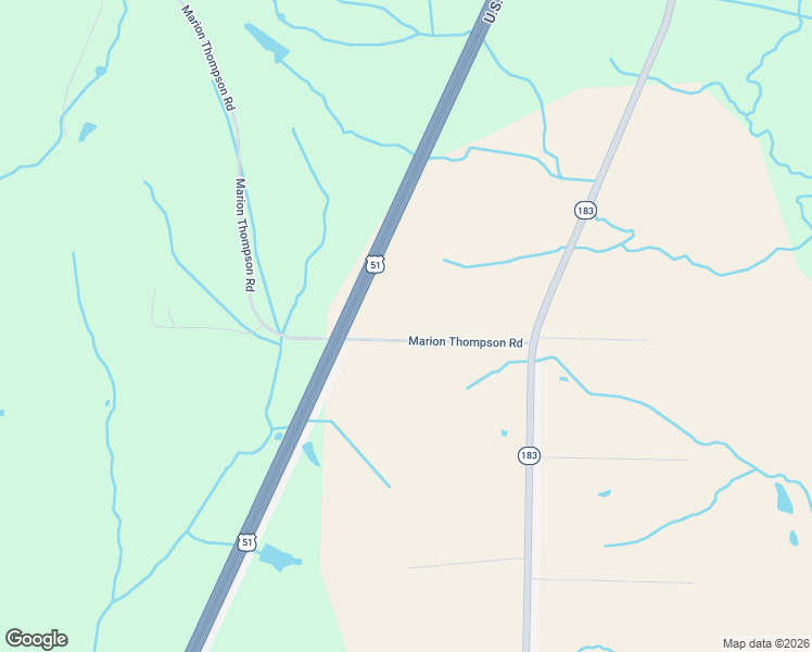 map of restaurants, bars, coffee shops, grocery stores, and more near 1280 Marion Thompson Road in Troy