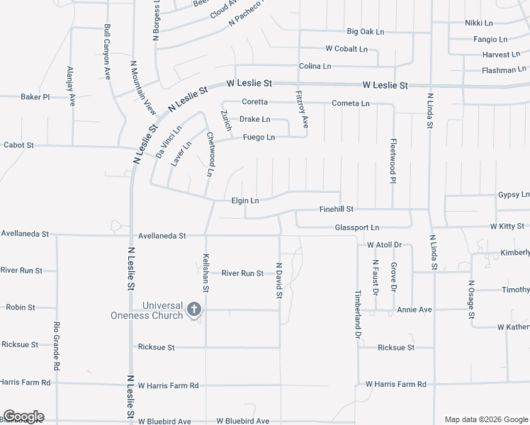 map of restaurants, bars, coffee shops, grocery stores, and more near 1580 Finehill Street in Pahrump