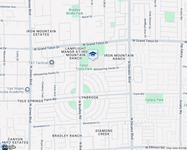 map of restaurants, bars, coffee shops, grocery stores, and more near 7722 Morning Lake Drive in Las Vegas