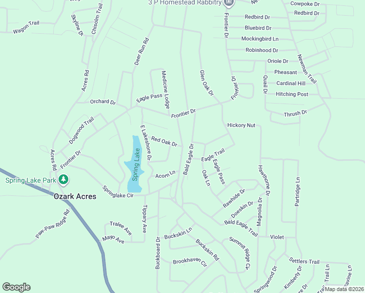 map of restaurants, bars, coffee shops, grocery stores, and more near Summit Ridge Drive in Williford