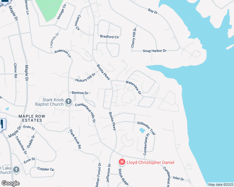 map of restaurants, bars, coffee shops, grocery stores, and more near 327-E Bonita Parkway in Hendersonville