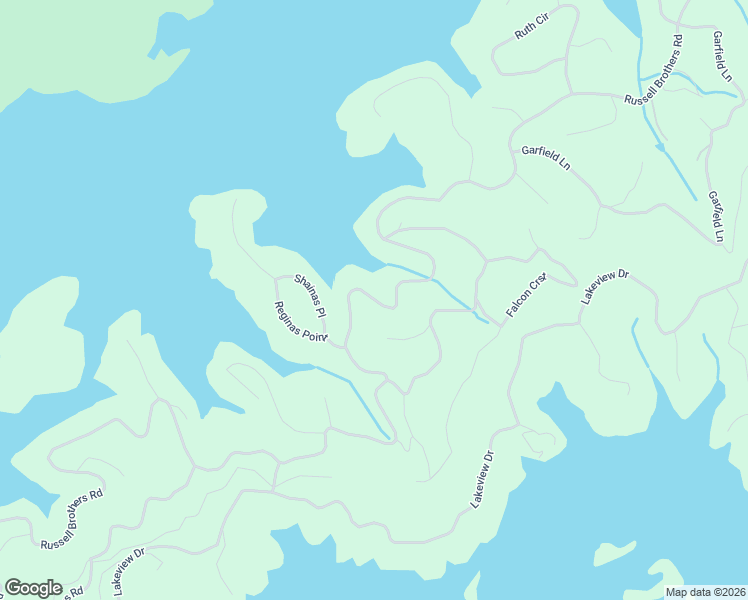 map of restaurants, bars, coffee shops, grocery stores, and more near Russell Brothers Road in Sharps Chapel