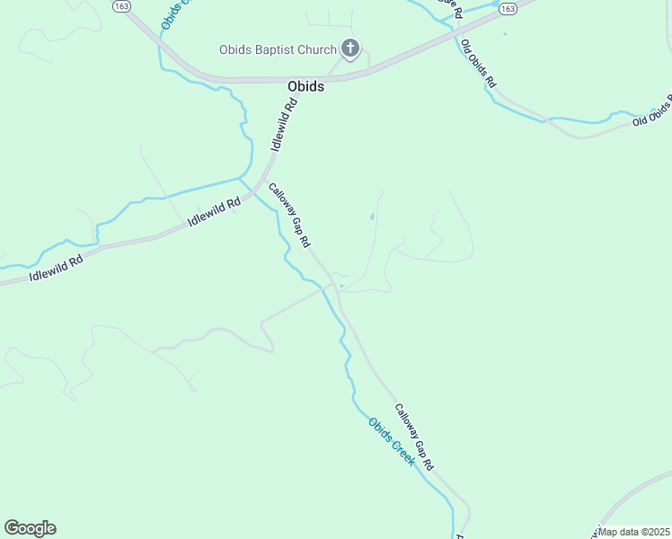 map of restaurants, bars, coffee shops, grocery stores, and more near 435 Calloway Gap Road in West Jefferson