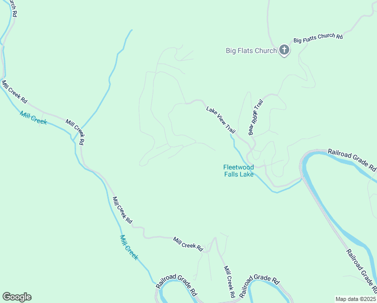 map of restaurants, bars, coffee shops, grocery stores, and more near 279 Turkey Knob Trail in Fleetwood