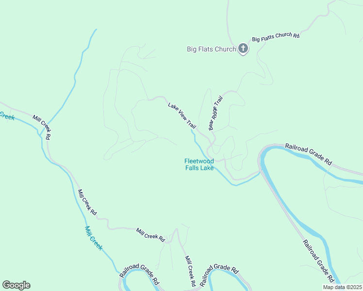 map of restaurants, bars, coffee shops, grocery stores, and more near 102 Turkey Knob Run in Fleetwood