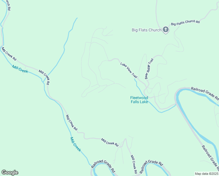 map of restaurants, bars, coffee shops, grocery stores, and more near 279 Turkey Knob Trail in Fleetwood