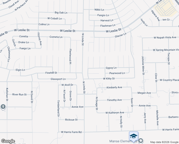 map of restaurants, bars, coffee shops, grocery stores, and more near 940 Pearwood Lane in Pahrump