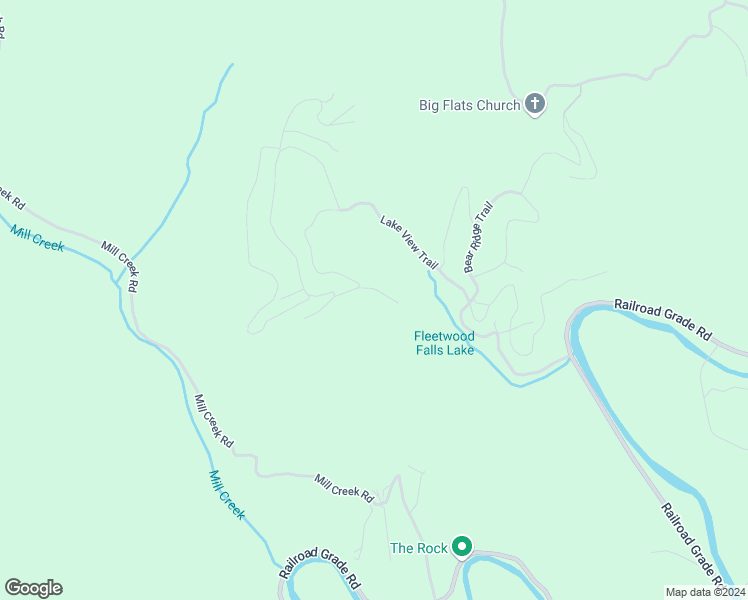 map of restaurants, bars, coffee shops, grocery stores, and more near 173 Turkey Knob Trail in Fleetwood