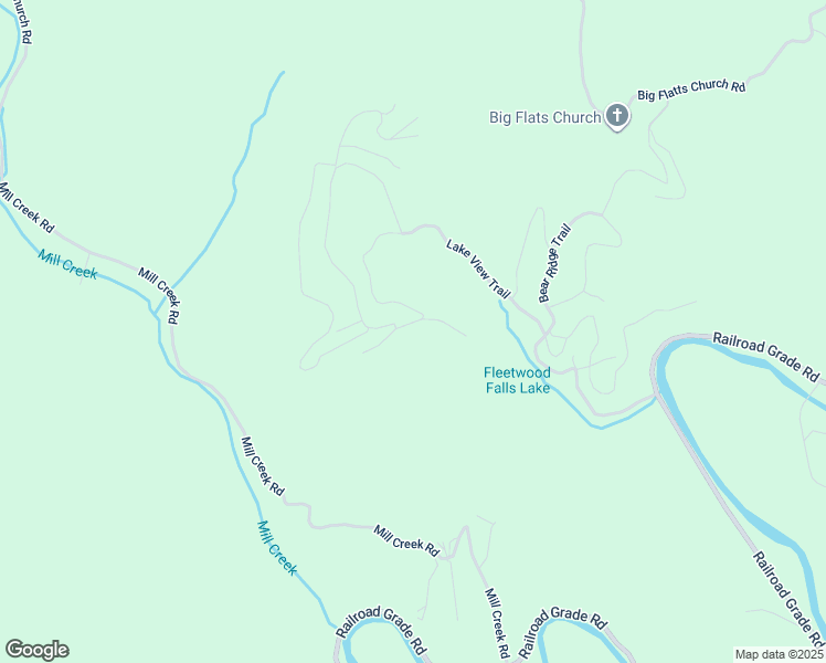map of restaurants, bars, coffee shops, grocery stores, and more near 255 Turkey Knob Trail in Fleetwood