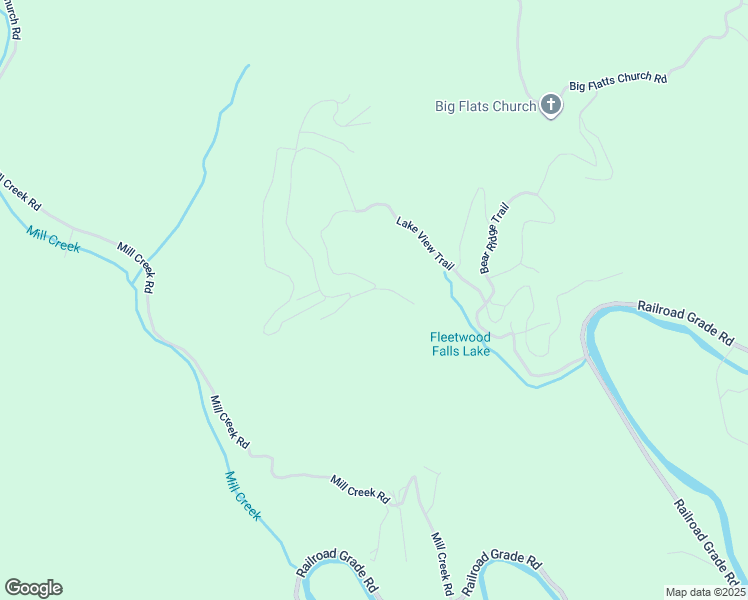 map of restaurants, bars, coffee shops, grocery stores, and more near 227 Turkey Knob Trail in Fleetwood