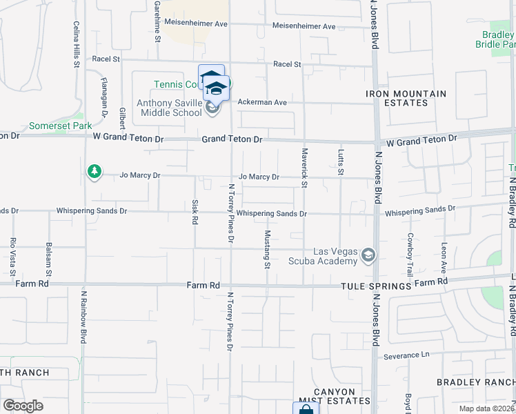 map of restaurants, bars, coffee shops, grocery stores, and more near 6343 Radiant Rapture Avenue in Las Vegas