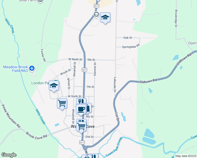 716 Summit Street, Walnut Cove NC Walk Score