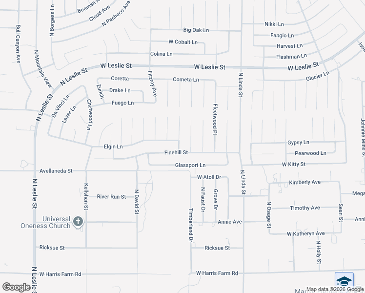 map of restaurants, bars, coffee shops, grocery stores, and more near 5621 Crockett Place in Pahrump