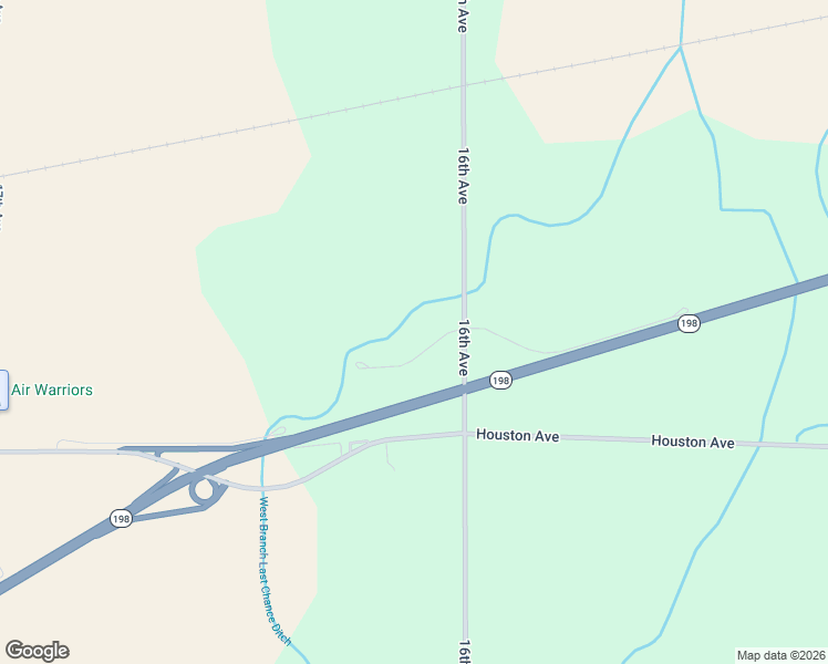 map of restaurants, bars, coffee shops, grocery stores, and more near 16070 Houston Road in Lemoore