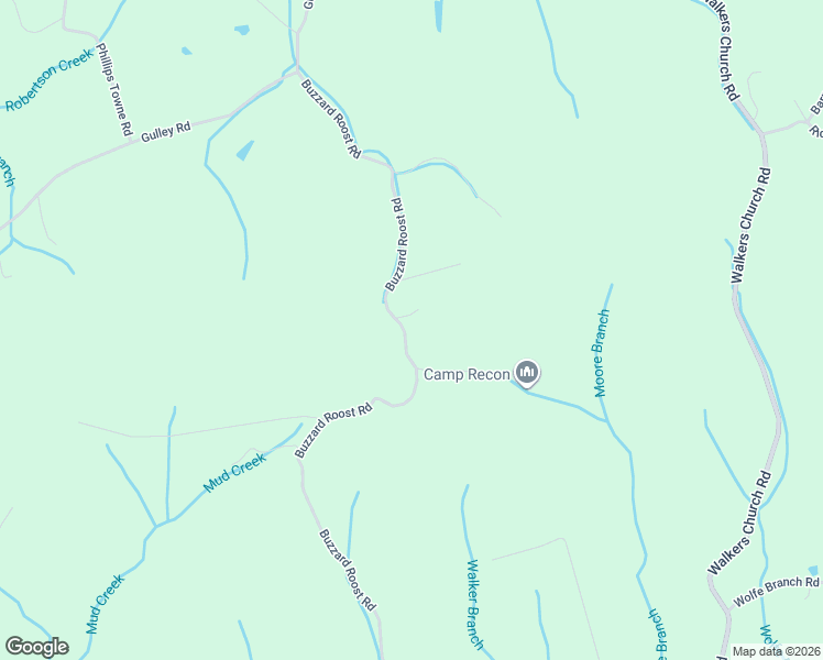 map of restaurants, bars, coffee shops, grocery stores, and more near 424 Buzzard Roost Rd in Bulls Gap