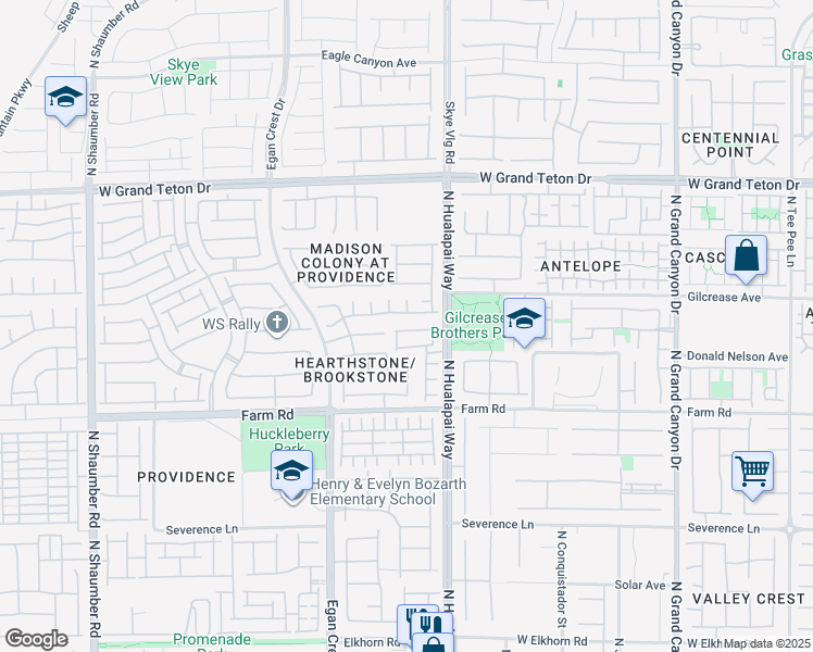 map of restaurants, bars, coffee shops, grocery stores, and more near 10140 Ocicat Avenue in Las Vegas