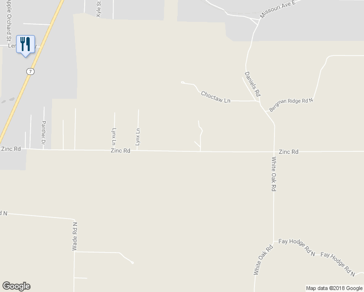 map of restaurants, bars, coffee shops, grocery stores, and more near 893 Zinc Road in Harrison