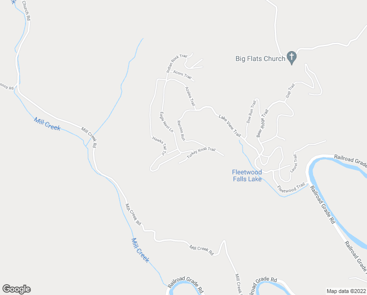map of restaurants, bars, coffee shops, grocery stores, and more near 529 Eagle Nest Lane in Fleetwood
