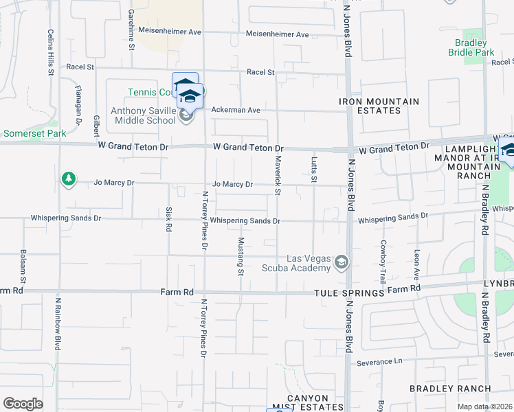 map of restaurants, bars, coffee shops, grocery stores, and more near 6283 Radiant Rapture Avenue in Las Vegas