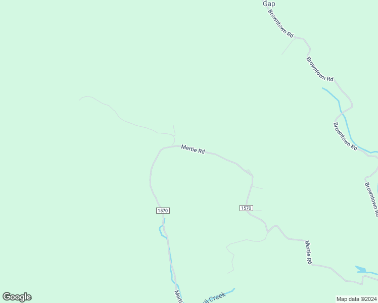 map of restaurants, bars, coffee shops, grocery stores, and more near 6017 Mertie Road in Millers Creek