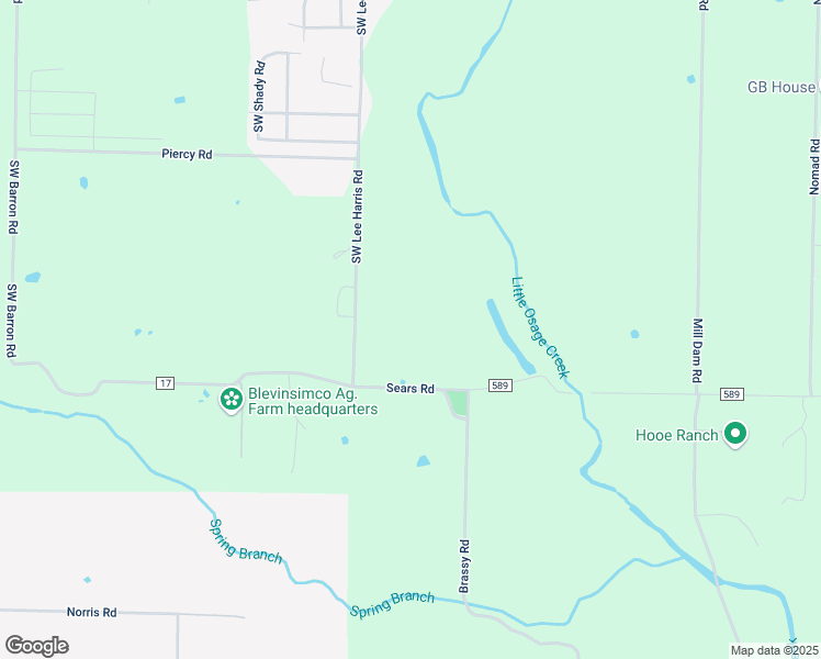 map of restaurants, bars, coffee shops, grocery stores, and more near 9488 Lee Harris Road in Bentonville