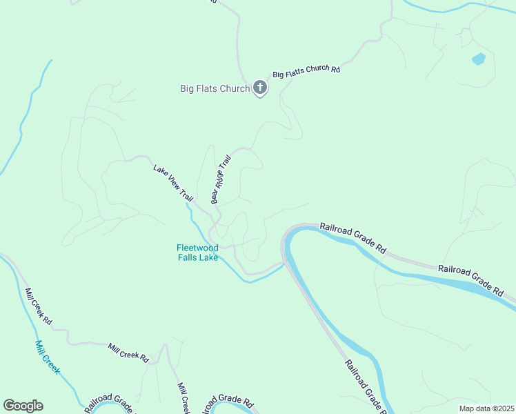 map of restaurants, bars, coffee shops, grocery stores, and more near 260 Lake View Trail in Fleetwood