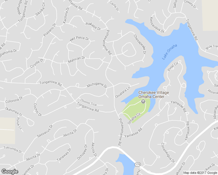 map of restaurants, bars, coffee shops, grocery stores, and more near 6 Capaha Trce in Cherokee Village