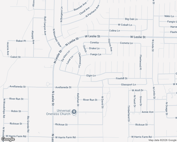 map of restaurants, bars, coffee shops, grocery stores, and more near 5680 North Linger Lane in Pahrump