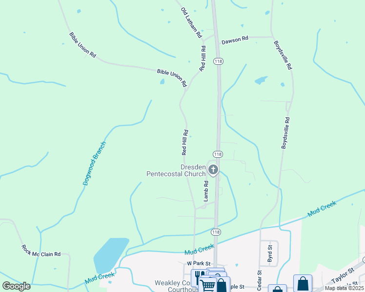 map of restaurants, bars, coffee shops, grocery stores, and more near 360 Red Hill Road in Dresden