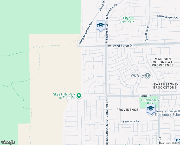 map of restaurants, bars, coffee shops, grocery stores, and more near 10818 Hunters Green Avenue in Las Vegas