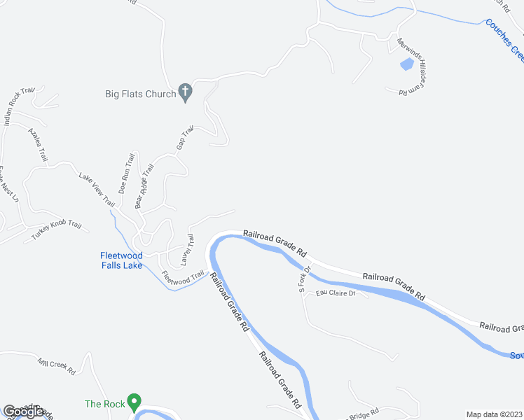map of restaurants, bars, coffee shops, grocery stores, and more near 2716 Railroad Grade Road in Fleetwood