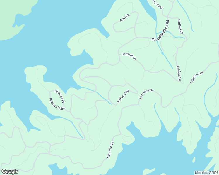 map of restaurants, bars, coffee shops, grocery stores, and more near 190 Larayne Hollow Road in Sharps Chapel
