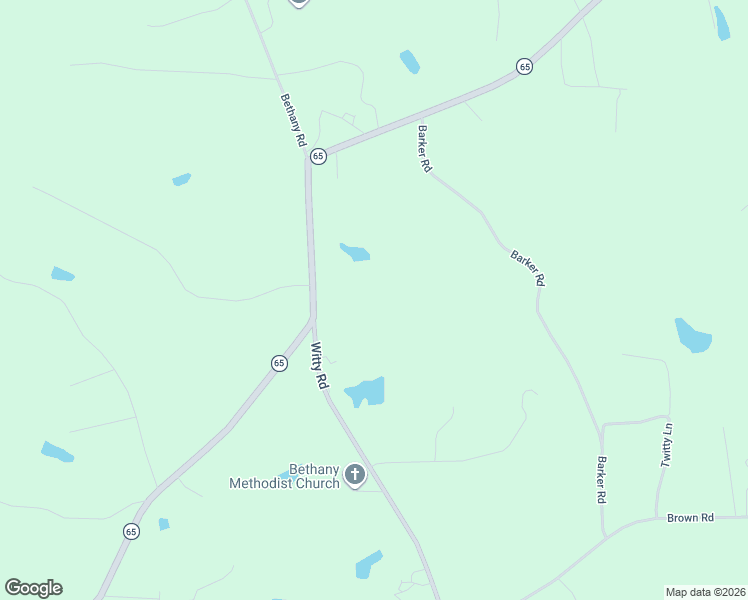 map of restaurants, bars, coffee shops, grocery stores, and more near 6532 Freeway Drive in Reidsville