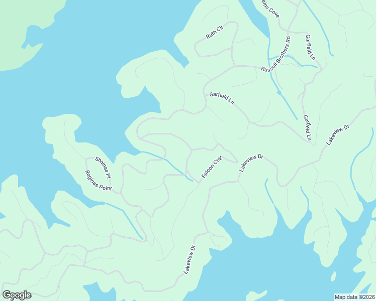 map of restaurants, bars, coffee shops, grocery stores, and more near 190 Larayne Hollow Road in Sharps Chapel