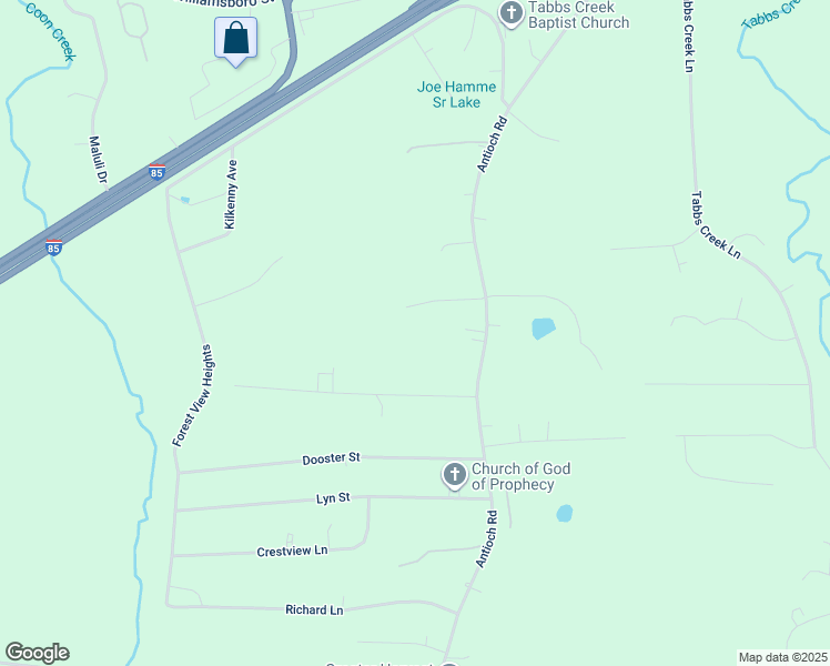 map of restaurants, bars, coffee shops, grocery stores, and more near 4064 Brookstone Drive in Oxford