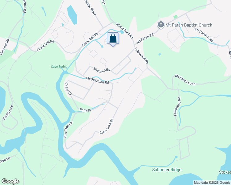 map of restaurants, bars, coffee shops, grocery stores, and more near 377 McDeerman Rd in Jacksboro