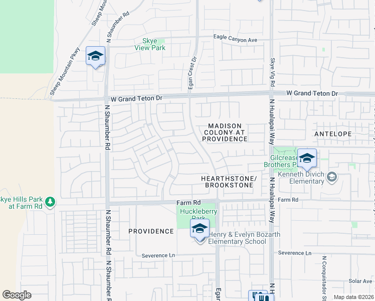 map of restaurants, bars, coffee shops, grocery stores, and more near 7756 Sundial Peak Street in Las Vegas