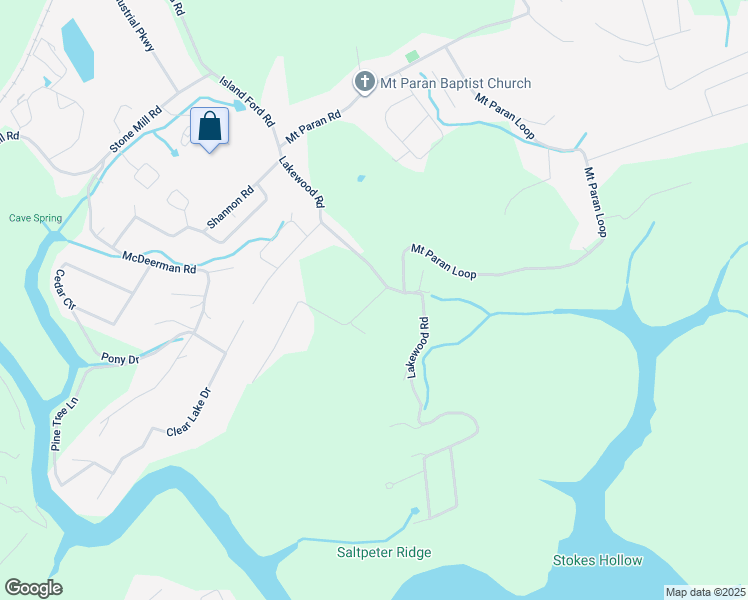 map of restaurants, bars, coffee shops, grocery stores, and more near 210 Vanover Lane in Jacksboro