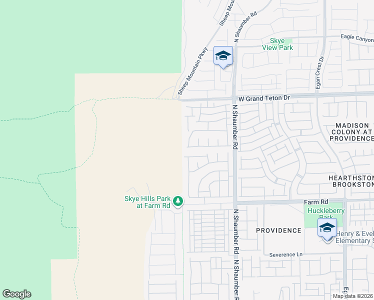 map of restaurants, bars, coffee shops, grocery stores, and more near 7815 Tarberts Cottage Street in Las Vegas