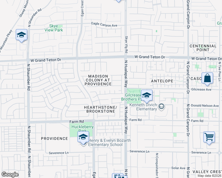 map of restaurants, bars, coffee shops, grocery stores, and more near 7746 Tree Lane Peak Court in Las Vegas