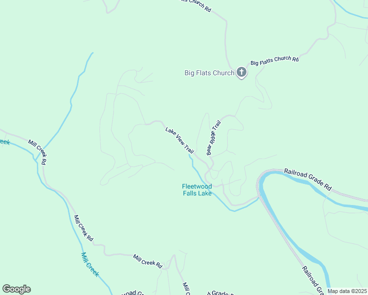 map of restaurants, bars, coffee shops, grocery stores, and more near 679 Lake View Trail in Fleetwood