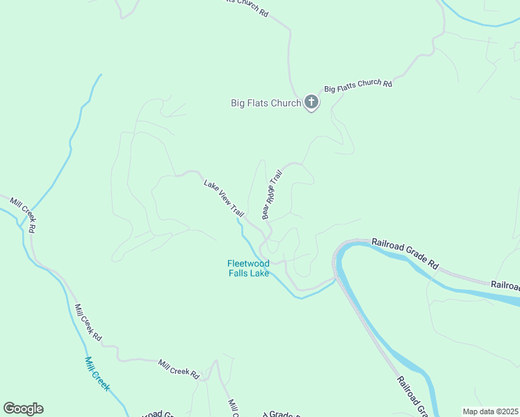 map of restaurants, bars, coffee shops, grocery stores, and more near 237 Bear Ridge Trail in Fleetwood