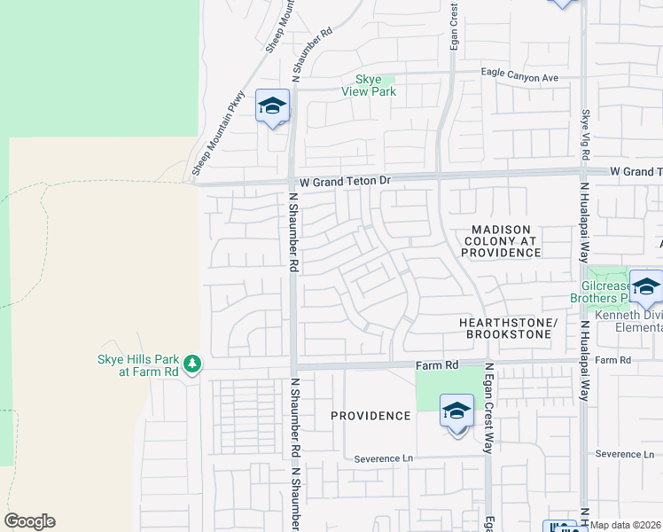 map of restaurants, bars, coffee shops, grocery stores, and more near 10612 Bandera Mountain Lane in Las Vegas
