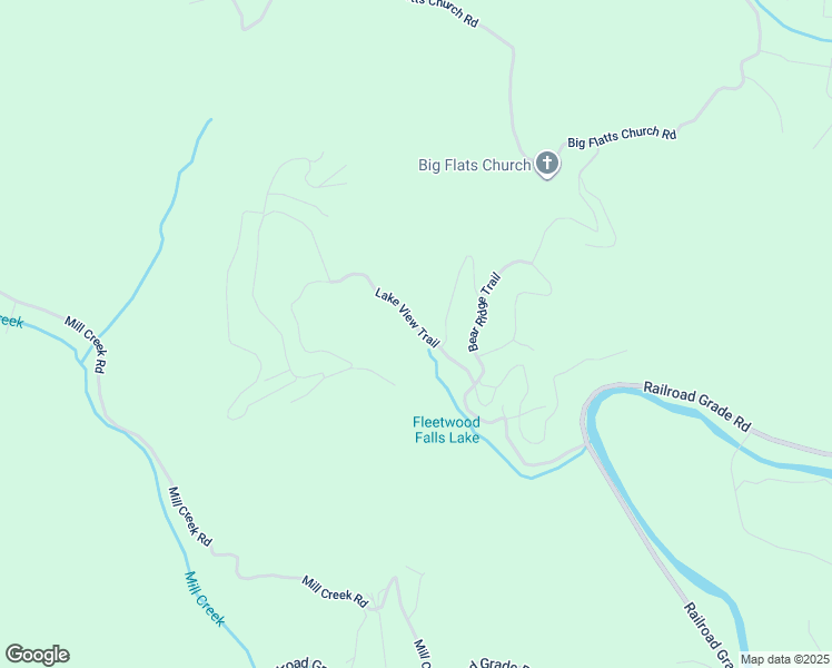 map of restaurants, bars, coffee shops, grocery stores, and more near 679 Lake View Trail in Fleetwood
