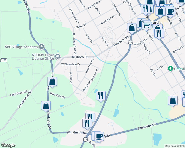 Walk Score Detail Map